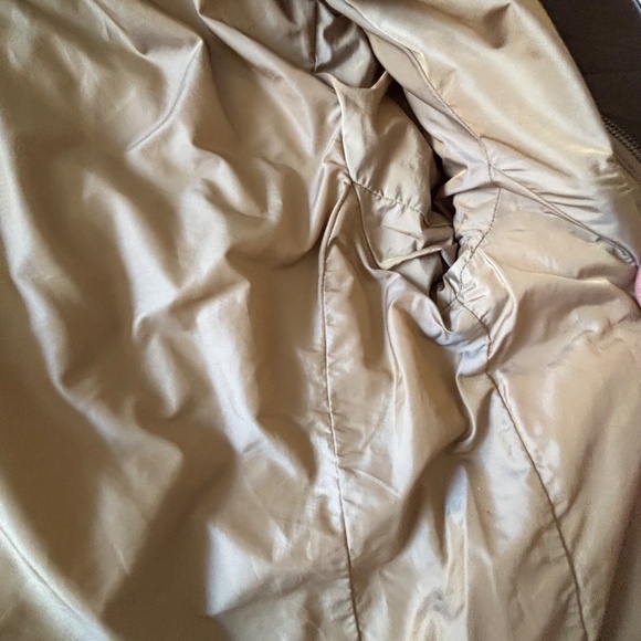 Zara Women down & feather filled winter jacket removable hood sz M read desc. - Picture 7 of 16